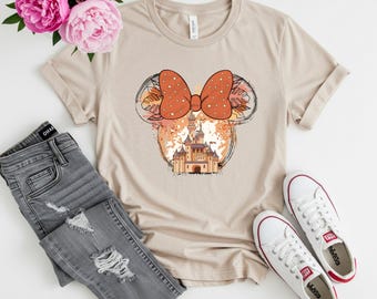 Minnie Mouse Castle T-Shirt, Disney Trip Family Matching Shirts