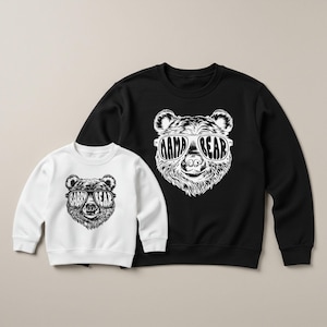 Mama Bear & Baby Bear Matching Sweatshirts, Mothers Day Gift