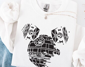 Star Wars Sweatshirt, Star Wars Disney Hoodie, Star Wars Mickey Ear Sweatshirt, Disneyland Sweater, Galaxy's Edge Hoodie, Disney Trip Gifts
