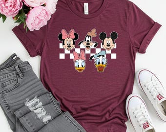 Mickey and Friends Disney Tee, Disneyland Shirt