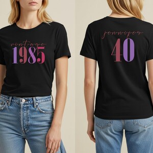 1985 Vintage Shirt, 1985 Birthday Shirt, 40th Birthday Gift, 40th Birthday Gift Shirt, 1985 Vintage Tee, 1985 Retro Shirt, Vintage 1985 Tee