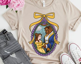Beauty and the Beast Shirt, Disney Belle Tee