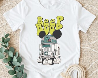 R2D2 Mickey Ears Star Wars Shirt