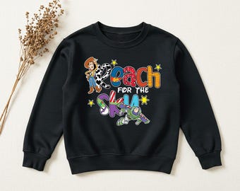 Disney Toy Story Sweatshirt, 'Reach For The Sky' Hoodie, Family Vacation