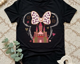 Camiseta del castillo de Minnie Mouse de Disney