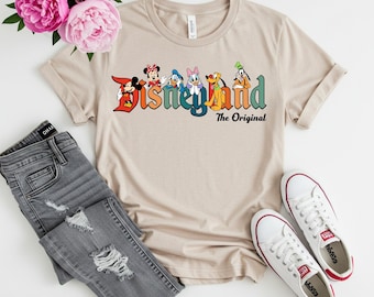 Disneyland Mickey & Friends Unisex T-Shirt, Disneyland Geschenk-Shirt