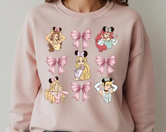 Disney Prinzessinnen Sweatshirt, Kleinkind- und Jugend-Größen