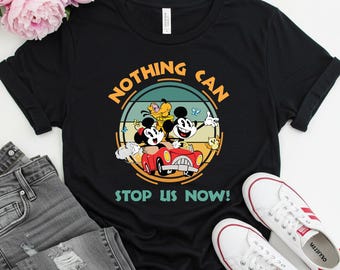 Camiseta de vacaciones familiares en Disneyland: Camiseta de Mickey y sus amigos de Disneyworld