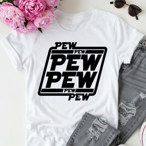 Pew Pew Star Wars Shirts, Disney Classic Shirt, Disneyland Shirt, Disney T-Shirt, Star Wars Pew Shirt, Familie Disney Pew Pew T-Shirt, Star Wars Geschenk