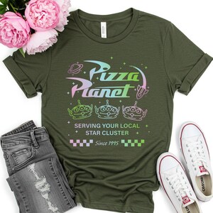 Pizza Planet Toy Story Shirt, Aliens Sweatshirt, Pizza Planet Tee, Toy Story Shirts, Funny Disney Pizza T-shirt, Toy Story Cute Aliens Tee