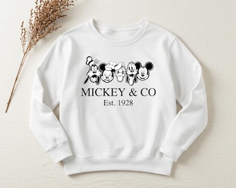 Retro Mickey & Co-sweater, Disney Family-hoodie