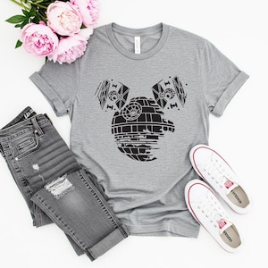 Star Wars Shirt, Star Wars Disney Shirt, Star Wars Micky Ohr Shirt, Disneyland Shirt, Galaxy&#39;s Edge Shirt, Star Wars Geschenke, Disney Trip