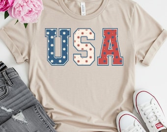 USA Flag Shirt: Patriotic 4th of July T-Shirt