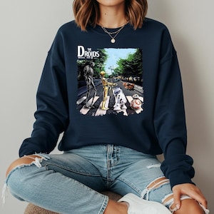 The Droids Star Wars Sweatshirt: Imperial Road Parody