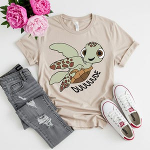 Chemise Giclée Nemo, Chemise Le Monde de Nemo, Chemise Disney Pixar, Chemise Le Monde de Dory Disney, Giclée Plongée avec tuba, Chemise Disney, Joli t-shirt Duuuuude