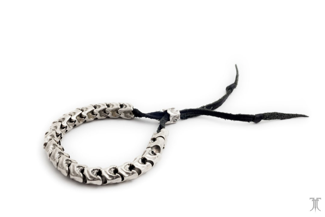 SPINAL TAP Adjustable Braided Leather Bracelet - Etsy