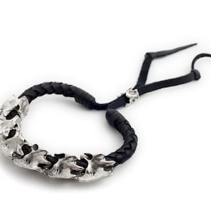 BONE BRAIDED Leather Bracelet