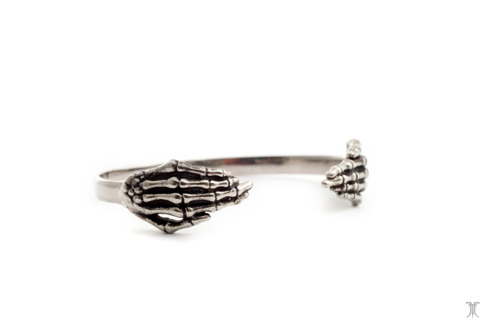 SKELETON HAND Magickal Bangle Bracelet - Etsy