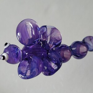 Glass Dragonfly Bead Glass Rainbow colors. image 6