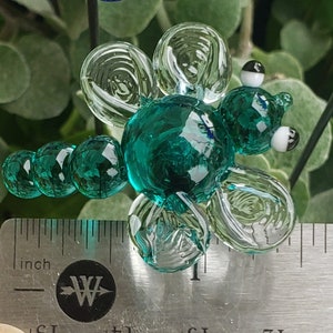 Dragon Fly Glass Garden Plant Stake Fairy Garden Suncatchers image 5