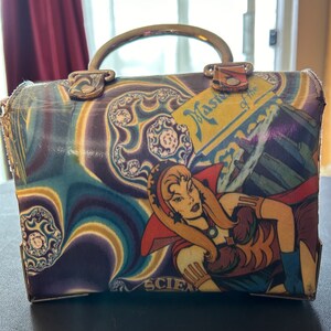Monedero vintage de Masters of the Galaxy de los años 80, coleccionable, universo de ciencia ficción, She-ra, Mujer Maravilla, superhéroe, cartera de cuero, cosplay
