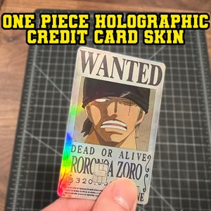 Anime Holographische Kreditkarten Skin Vinyl Sticker Chip Abziehbild