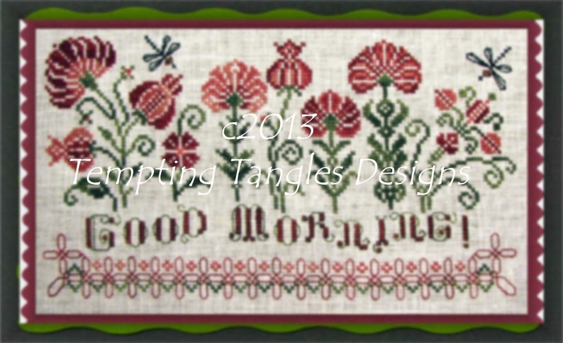 Good Morning It Is A Happy Happy Morning Gift Pattern Etsy