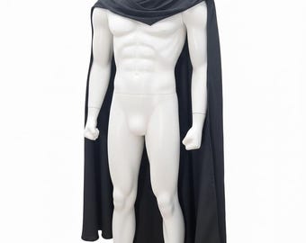 Peleryna Czarnego Mandalorianina Din Djarina | Dodatek do kostiumu cosplay Star Wars Bounty Hunter z filmu Screen Accurate