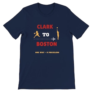 Caitlin Clark zu Aliyah Boston T-Shirt | One Way Ticket Design | Perfekt für Sportfans