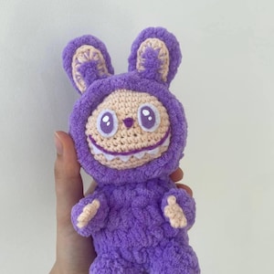 Crochet Labubu Plushie | Handmade Amigurumi Toy | Labubu | Handmade Labubu | Crochet | Amigurumi Toy | Gift | Labubu Plushies | Toys