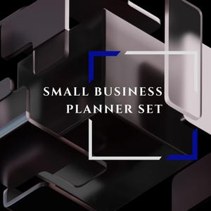 Business Planner, Editable Planner, Digital Planner, Printable Planner, Entrepreneur Planner, Small Business, Shop Manager, Planner Bundle