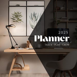 Goal Planner Template, Canva Goal Planner, Editable Goal Planner, Digital Goal Planner, Printable Goal Planner, Manifestation Planner,