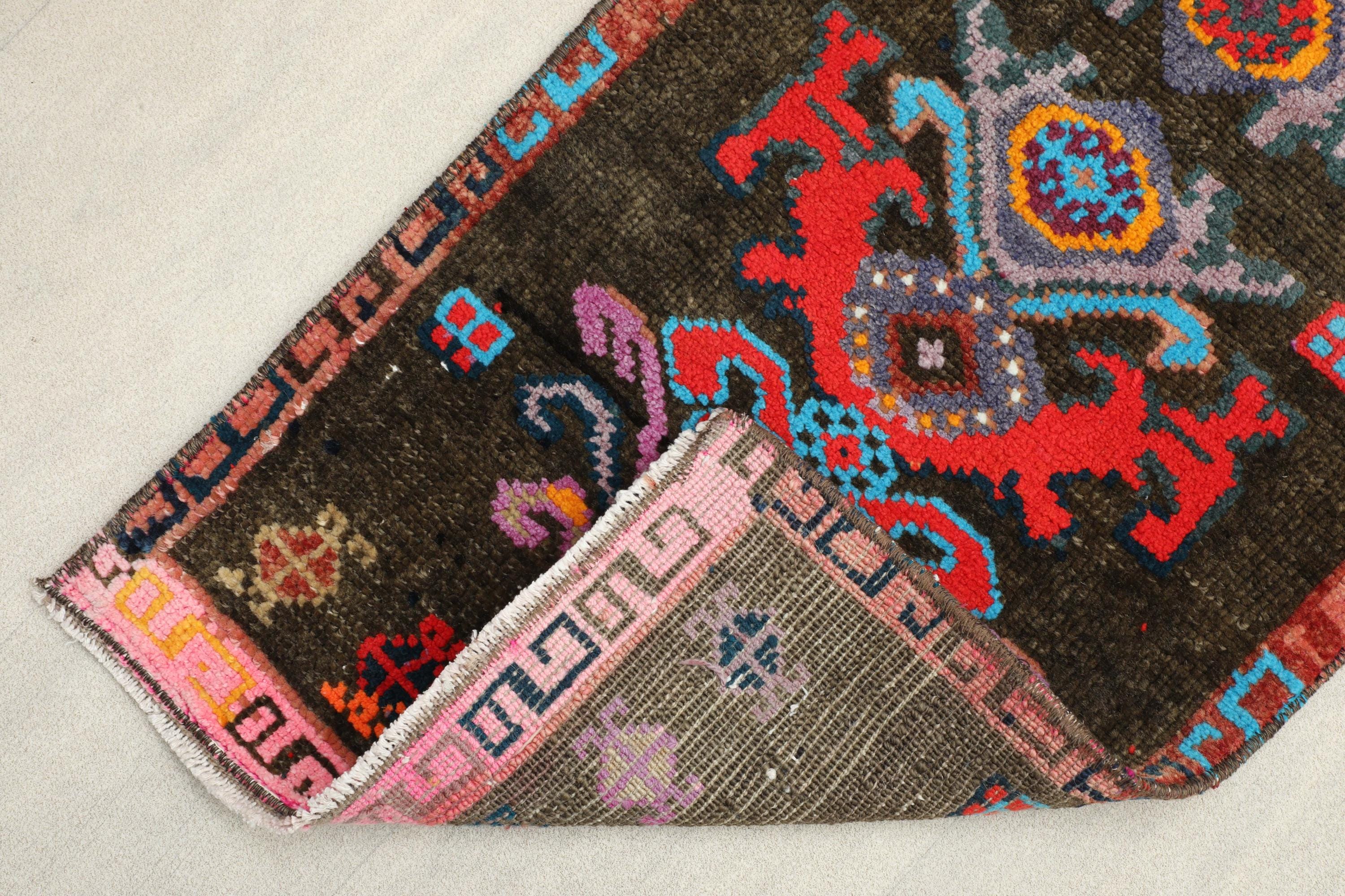 Petit Tapis Turc - Multicolore - 1,8 X 3,0 Ft - En Coton - Paillasson Déco