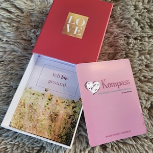 Gift idea: Affirmation card box for more self-love, positive mindset and inner strength
