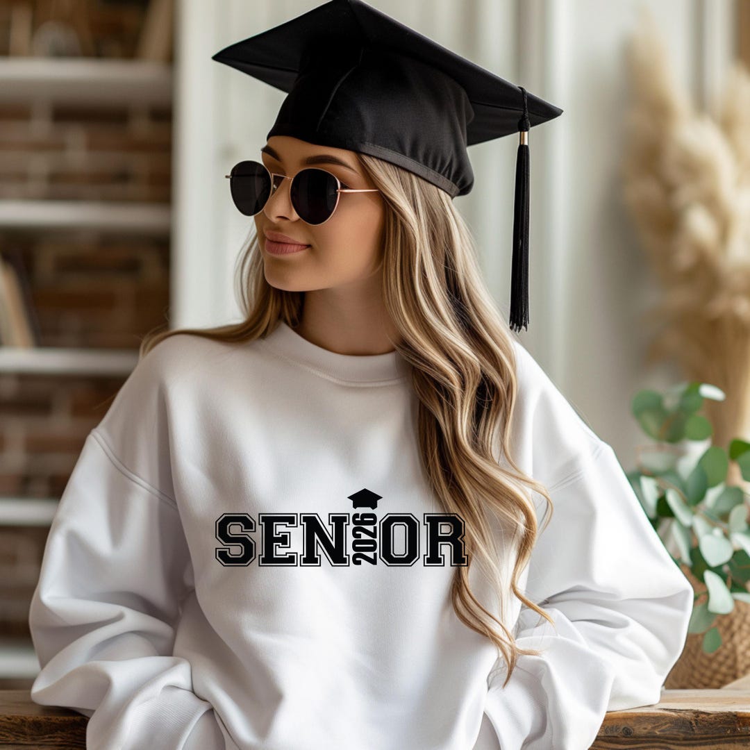 Spring Graduation Sweater Senior 2026 Sweatshirt, 2026 Graduate Sweater, Graduate Crew Hoodie ...
