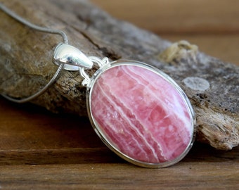 Rhodochrosite Pendant