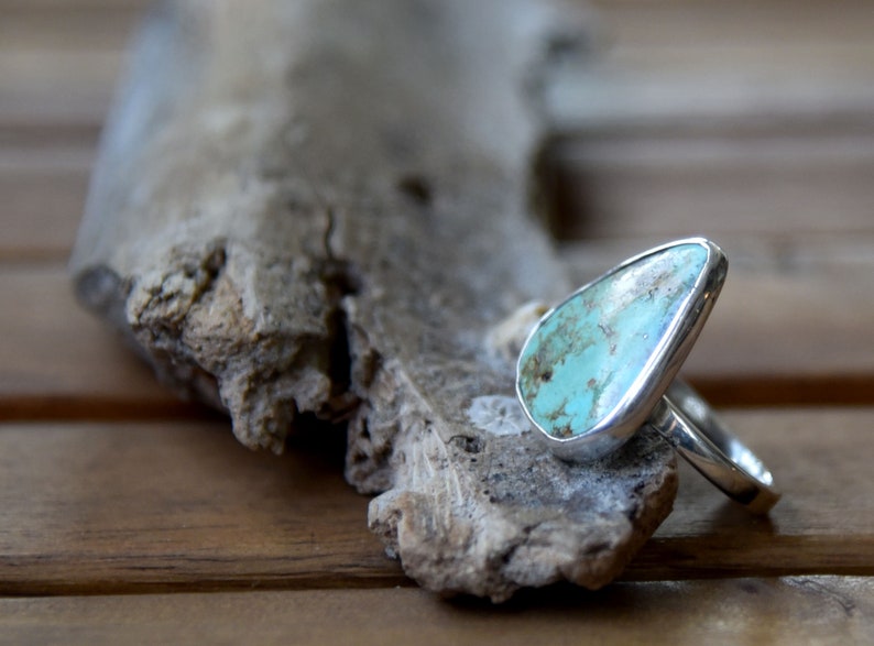 Size 7 Vintage Royston Turquoise Ring