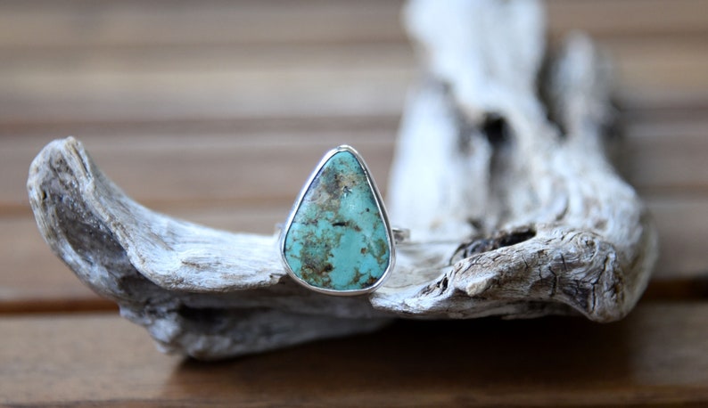 Size 7 Vintage Royston Turquoise Ring