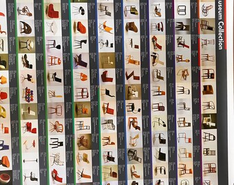 Vitra Design Museum Chair Collection Poster | Vintage Modernist