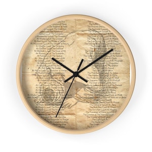 Islamic Decor Wall Clock - Arabic Numerals, Mosque Design, Religious Gift, Home Office Decor, Eid Celebration, Muslim Gift