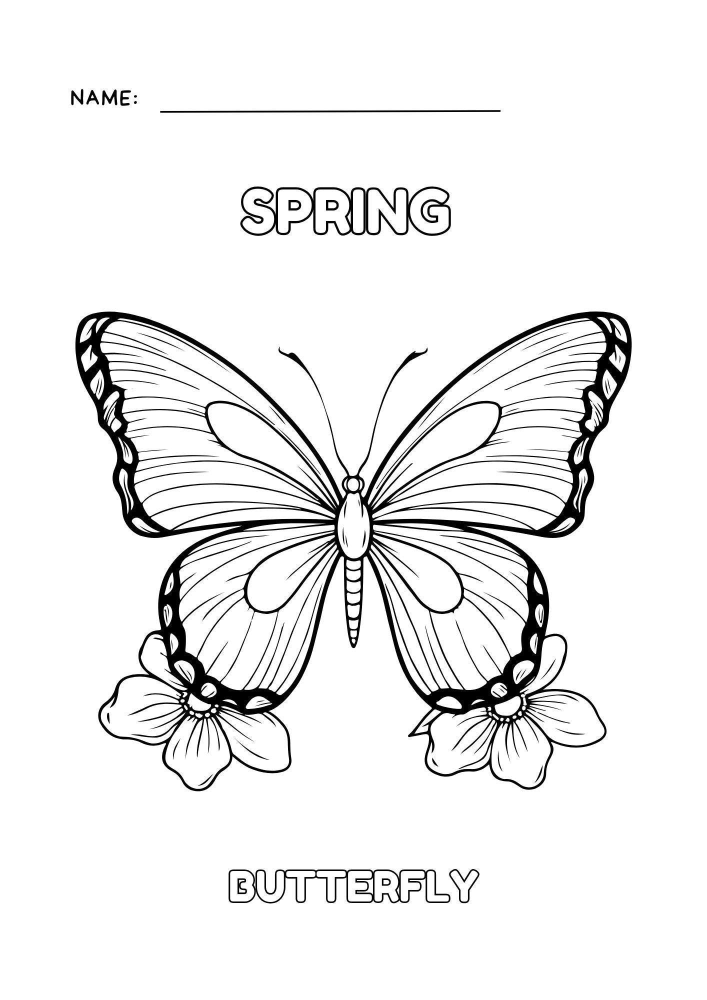 Spring Activity Book for Kids – 15 Printable Pages – Fun Worksheets PDF ...