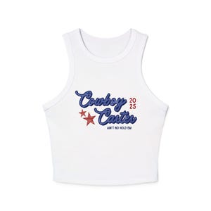 Beyoncee inspiriertes Tank Top für Frauen, Cowboy Carter Tour Crop Top, Frühling und Sommer Konzert Outfit für Musikfans
