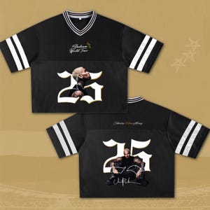 Breezy Bowl 25 Jersey, Chris Brown Inspired Tour Shirt, Concert Shirt for Chris Brown Fans, Unisex Mesh V-Neck, Summer 2025 Breezy Bowl XX