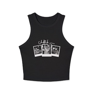 Polaroid Breezy-Inspired Tank Top, Chris Brown Tour Crop Top, Concert Merch for CB Fans, Summer 2025 Breezy Bowl Cropped Shirt
