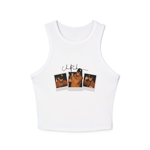 Polaroid Breezy-Inspired Tank Top, Chris Brown Tour Outfit, Concert Merch for CB Fans, Summer 2025 Breezy Bowl Shirt