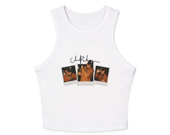 Polaroid Breezy-Inspired Tank Top, Chris Brown Tour Outfit, Concert Merch for CB Fans, Summer 2025 Breezy Bowl Shirt