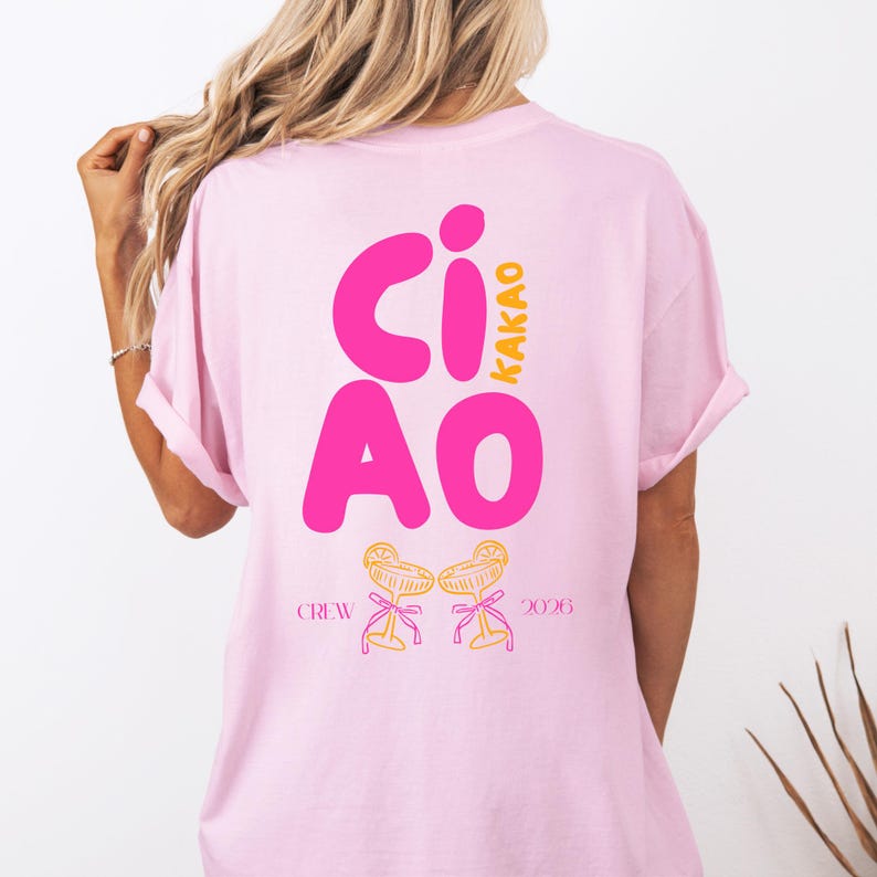 Personalized Team Bride 2026 Hen Party Shirt | Ciao Kakao Shirt | Hen ...