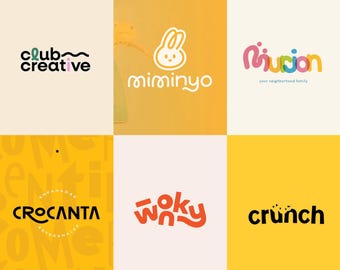 I Will Create Custom Logo Design for your Business Logo Creation Logo Design Custom For Business Professional Bold Bubbly Custom Logo Maker