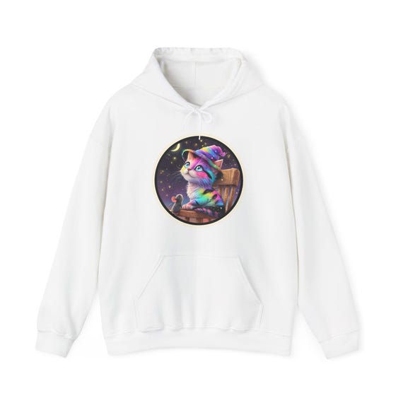 Cat Mouse Galaxy Hoodie Sweatshirt