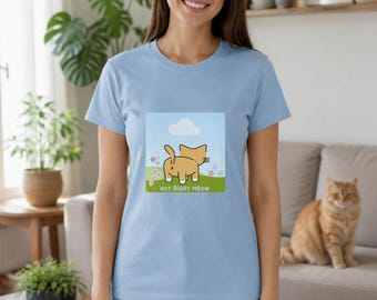 Not Right Meow tee, photo 1